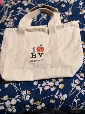 Beyond Yoga canvas tote